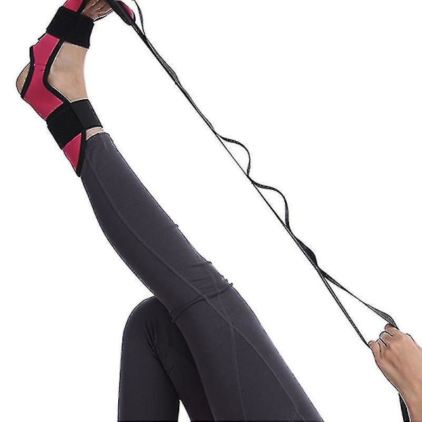 Yoga Flexibility Stretch Band Of Ben Fascia Stretcher Strap Ligament Stretching Bælte (Blå)