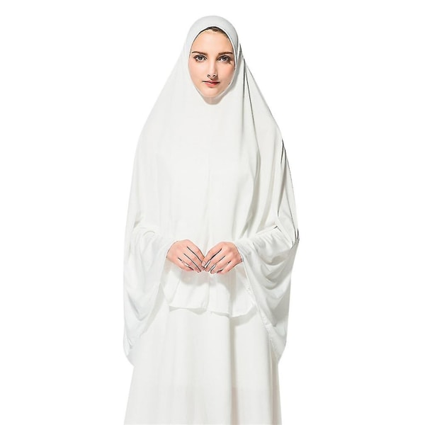Kvinnors bön Khimar redo att bära lång hijab med under halsduk