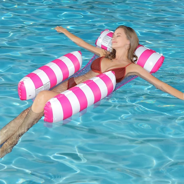 Uppblåsbar poolstol, multi , 4 i 1 uppblåsbar poolbojmadrass, uppblåsbar poolmadrass för vuxna, poolmadrass för strand, fest, Vaca