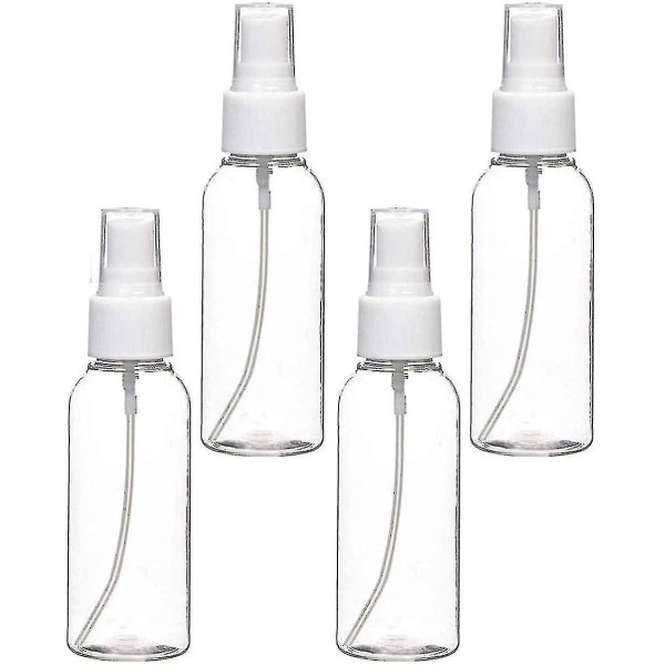 Bottles, Transparent Empty Mist Mini Travel Set, 4 Pack Qy