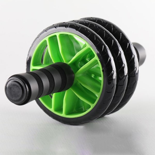 Maghjul Maghjul Trehjuligt mutt magmuskelhjul med knäskydd Fitness Ny (grön)