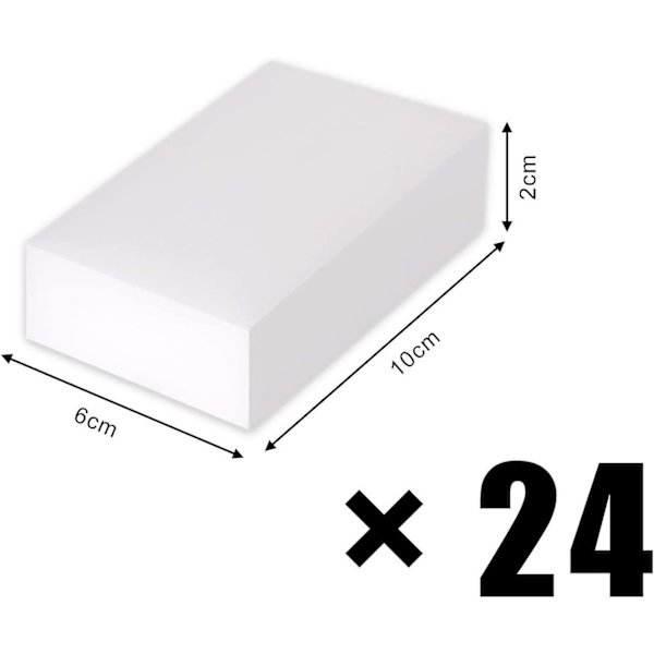 Svampar i 24 delar, magic svampar, de är idealiska för att ta bort