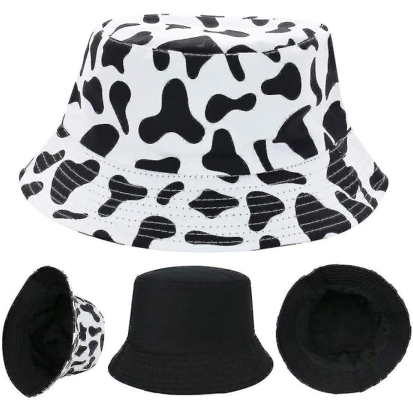 Bucket Hat Vändbar Summer Outdoor Sun Hatvintage Cap