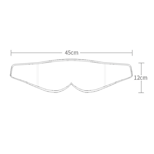 Sömnduk med Bluetooth-hörlurar, 3D-sömnblockerande ögonmask med ultratunna stereohögtalare & mikrofon, perfekt för sidosovare, resor och meditation