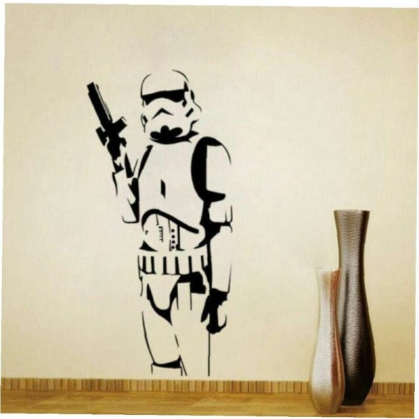 MINKUROW Inredning Modeprodukt Cool Star Wars Barn älskar Stormtrooper Konst Väggdekal Vinyldekaler Dekor Pojkarrum Väggmålning