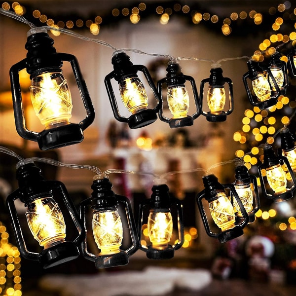 20 Led Camping String Lights, Mini fotogenlampa Hängen Holiday Party Lights, För Utomhusdekor 3 Meter-20 LEDs
