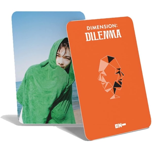 Enhypen Lomo Cards Merch 8 Styck Dimension Dilemma Nytt Album Foton Present For Fansstyle 2