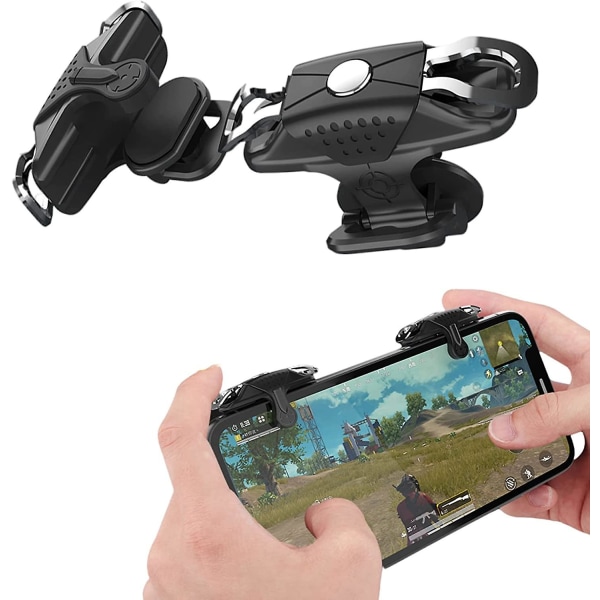 Mobile Pubg Gamepads Controller Trigger For Phone Gamepad L1r1 Triggers Sensitive Joystick Shoot Aim For Phone Pubg/call Of Duty/fotnite Grip For Andr