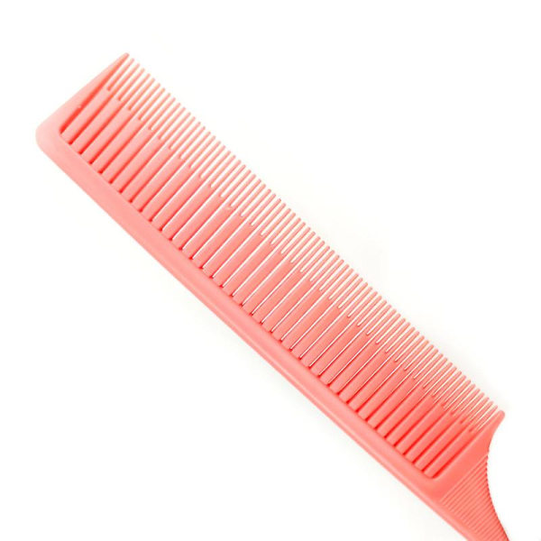 Färgning och framhävning Kam Råtta Svanskam Hårstylingkam för hårklippning Frisörstyling (2 st, svart+rosa)
