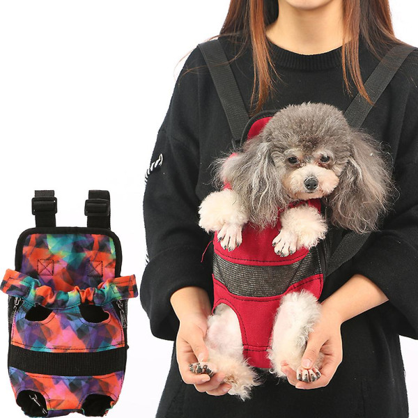 Reseryggsäck för husdjur Bärbar ryggsäck för små hundar Husdjurstillbehör Sl