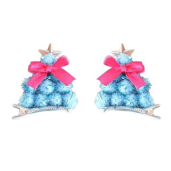 Wide Hair Clip Hair Clips Christmas Tree Clip Bangs Clips Hairpin Headdress Hair Accessories For Girls Clips For Hair Braids (pink, One Size)