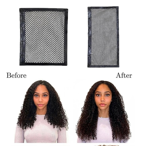 Længdelåsning Tørring krøllet hårnet Holdbar sikkerhedshårtørrehat til hårstyling(13 tommer）