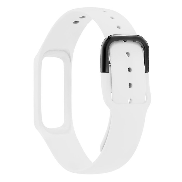 Stropp for Samsung Galaxy Fit-e R375 Slitesterk Smart Watch Fashion Band Armbånd (Hvit)