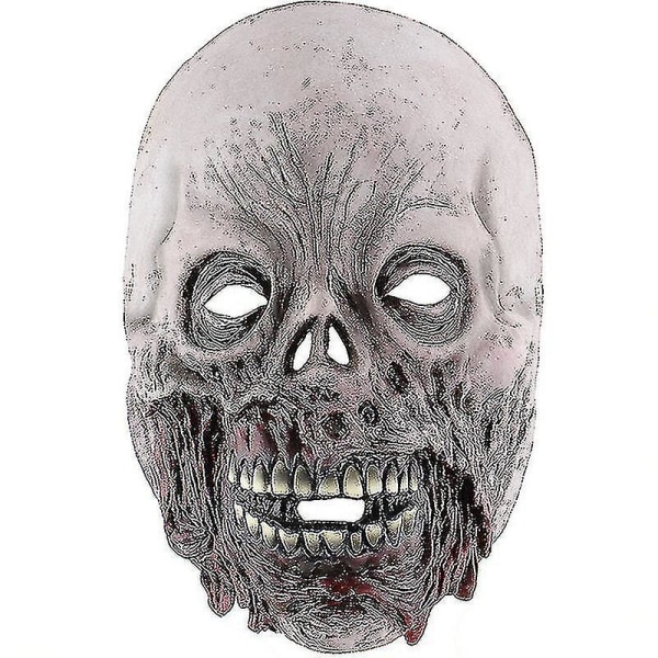 Halloween Full Head Mask Party Horror Skræmmende Zombie Masks_x