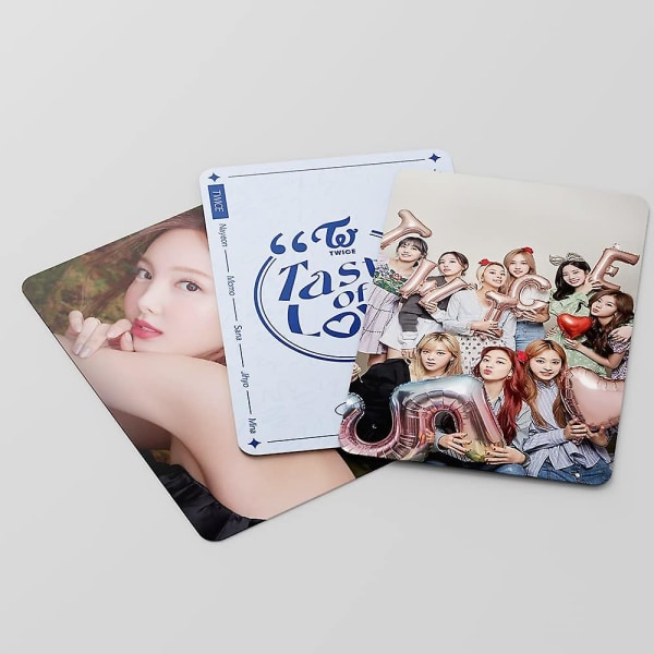 , Twice Lomo Card 54st Vykort Taste Of Love Nytt Album Fotokort Vykort Poster