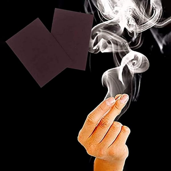 Magicians Mystic 2pc Hell's Smoke Gimmick Prop For Close-up Finger Magic Trick