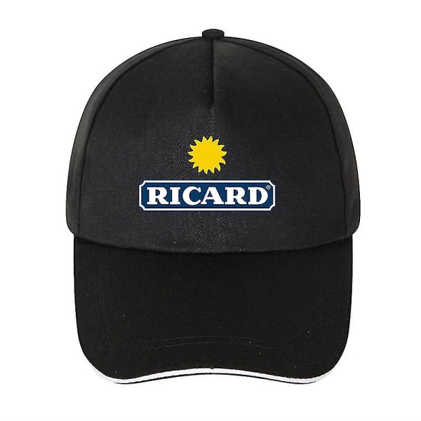 2022 Muoti Ricard Baseball Urheilulippikset Kesä Casual Säädettävä Miehet Naiset Ulkona Snapback Hattu Sunhat Aurinkokypärä Sunbonnet (kuvassa A001-9)