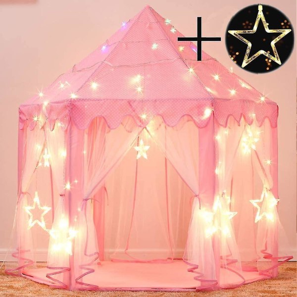 s Play Tent, Castle Play Tent, Indoor 's Play, Girls Lar Play With Led Fy S