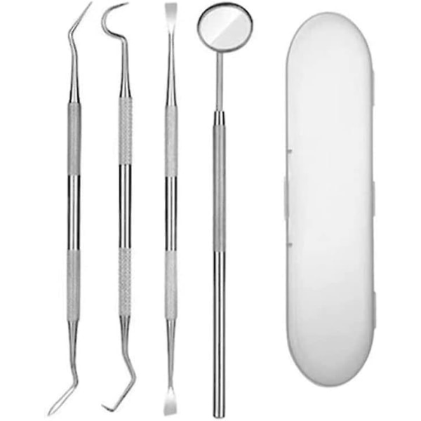 Dental Tools,dental Picks,dental Tools Kit For Teeth Cleaning,stainless Floss Picks For Dentist, Personal,pets Oral Care With Oral Mirror Tooth Tartar