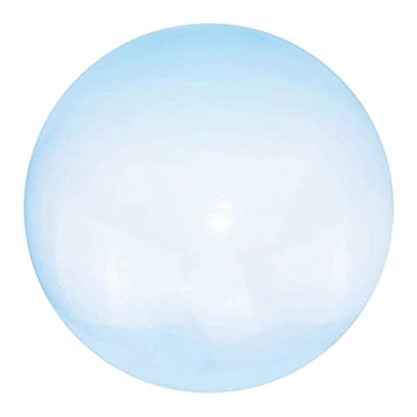 Bærbare vandfyldte bolde Letvægts oppustelig boblebold velegnet til udendørs pool Havestrand Ny (70 cm, blå)