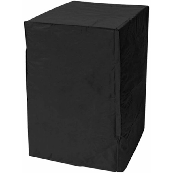 Cover, Grillöverdrag, Vattentät trädgårdsförvaringslåda, förvaringsbehållare, skyddsväska med dragsko, förvaringsväska, 120 x 64 x 64 cm (svart)