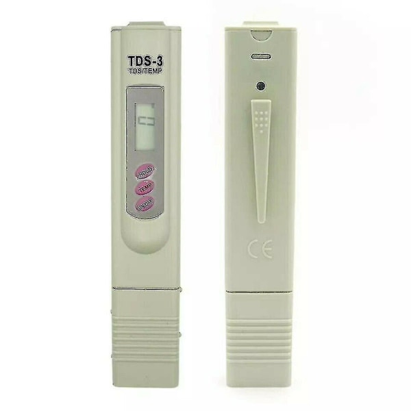 Tds Meter Håndholdt Tds-3 Ppm Digital Water Quality Pen Tester R.o Pure Osmose