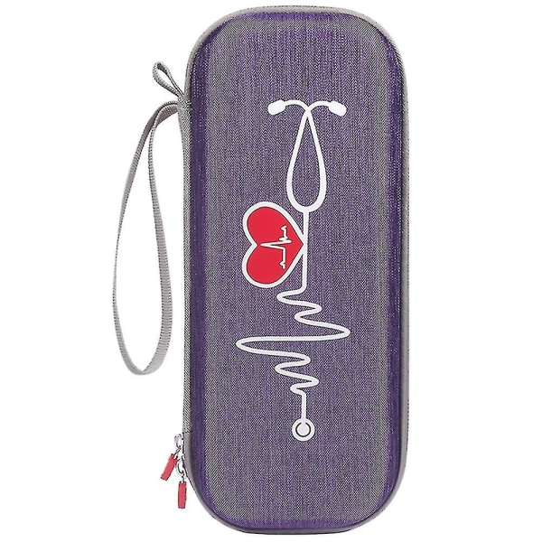 2023-opbevaringspose bæretaske til Classic Iii stetoskopetui til sleeve box beskyttelsesetui (lilla)