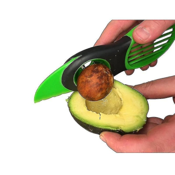 Multifunksjonelt kjøkkenutstyrsverktøy Avocado Cut Slicer-3in1