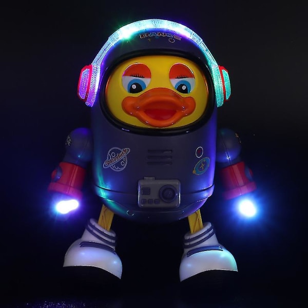 Space Duck Toy Dancing Duck Toy Elektrisk Musik Duck Music 1 Stykke Gul