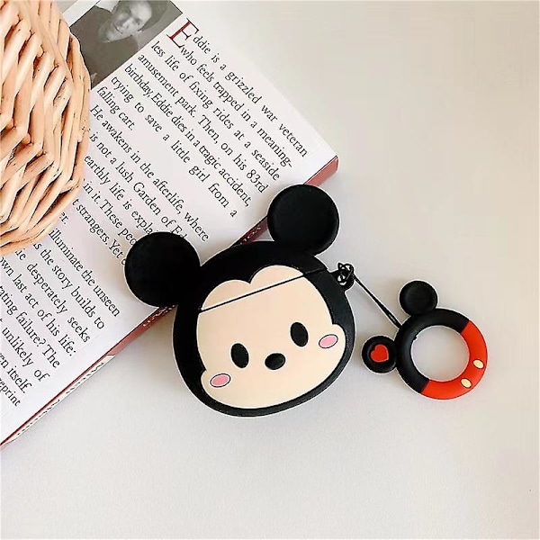 Mickey Cute Cartoon Headset Box,airpods Pro2 Wireless Bluetooth Headset Box Silicone Box.