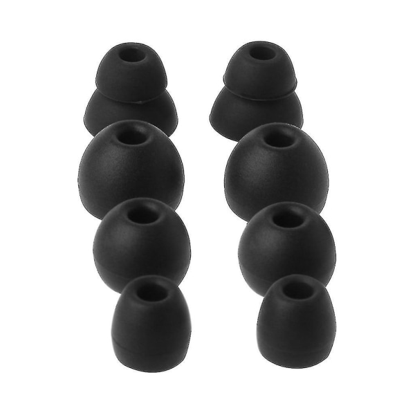 Silikonikorvausnappikuulokkeiden korvageelit Powerbeats Pro -kuulokkeille -kuulokkeille (musta)