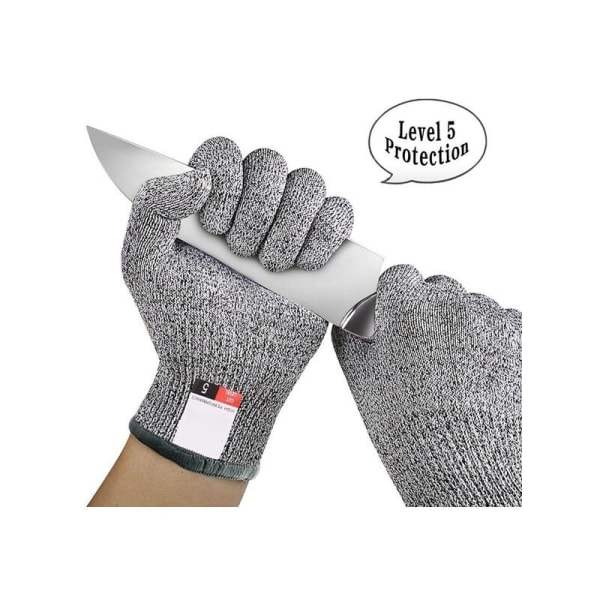 Kraftiga skärtåliga handskar klass 5 skyddshandskar för utomhuskök för vuxna och barn
