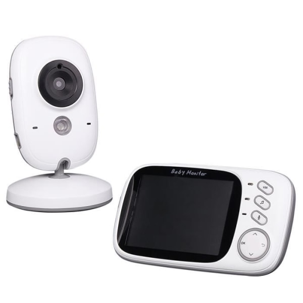Vococal ® multifunktions trådlös digital video babytelefon 3,2 tum med mörkerseende