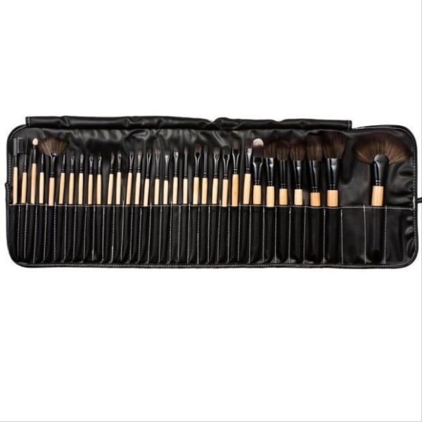 Professionell Makeup Brush Kit Soft Cosmetic Eyebrow Shade - 32 st + påsepåse