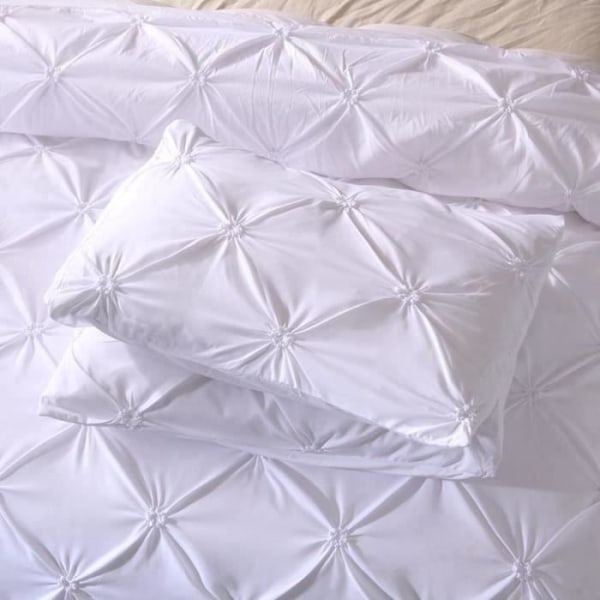 Sängkläder set 3 set 220x240cm 100% polyester Vit påslakan