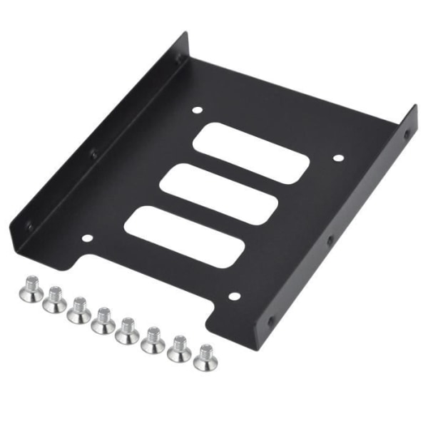 TRIXES Black Metal 2,5" till 3,5" SSD hårddisk Caddy Mount Adapter