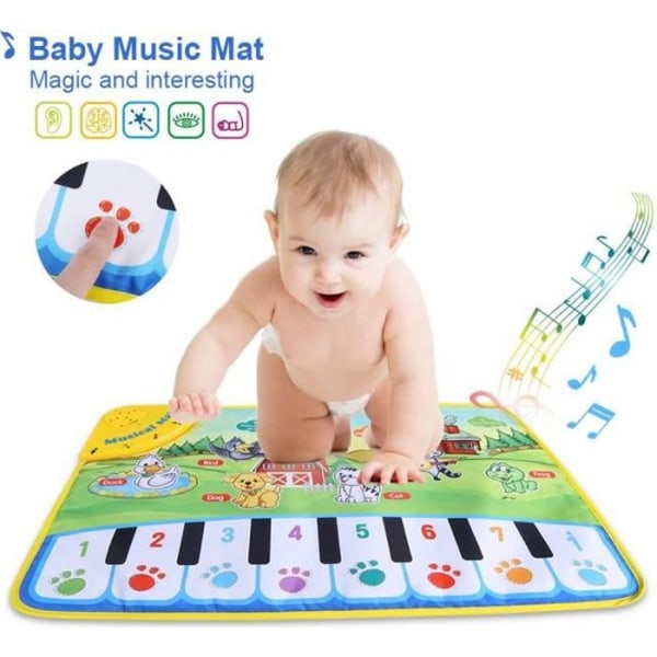 Babymusikmatta pedagogisk musikleksak ---SEC