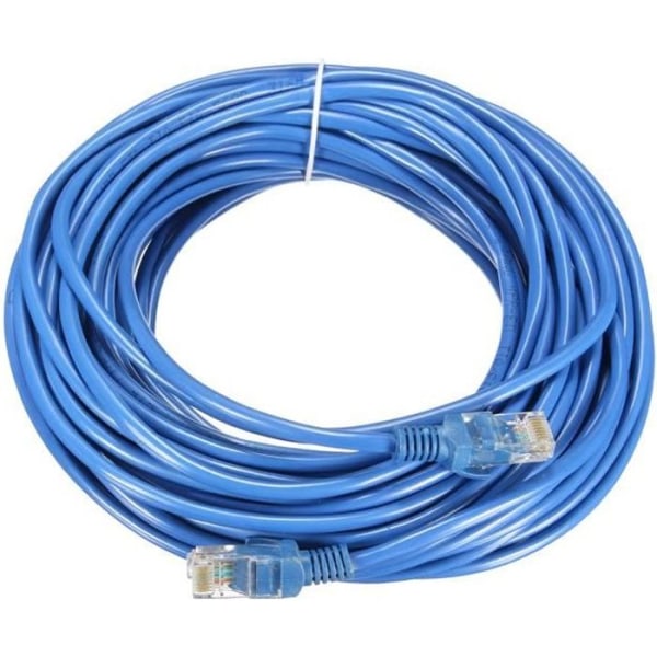 TEMPSA RJ45 Ethernet-kabel 20M Blå