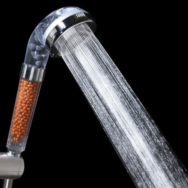 Jonisk filtrerad klorfiltrering Duschhuvud Högtrycksvattenbesparande handdusch