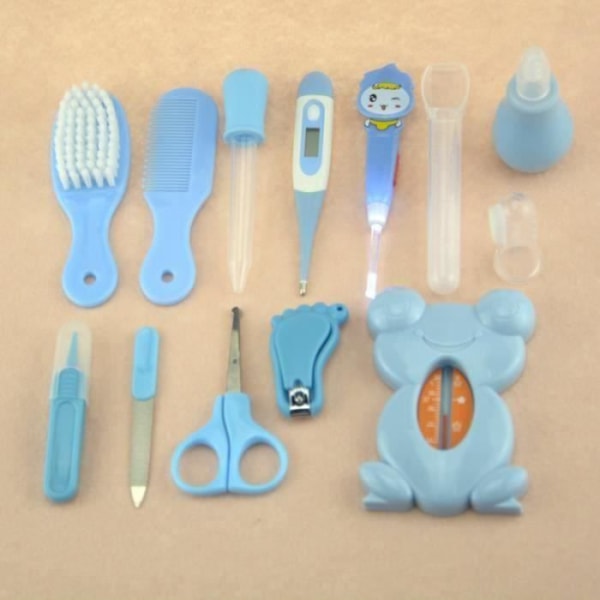 Baby Grooming Essentials Health &amp; Care Kit - Blå