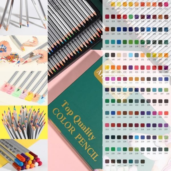 YOLISTAR Box med 150 färgpennor, de bästa pennorna för barn, vuxna och artister. Perfekt