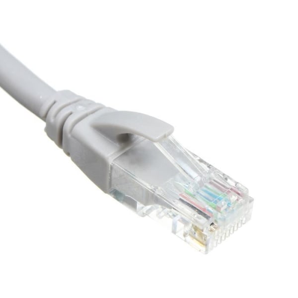 Högkvalitativ CAT6 Ethernet RJ45 Gigabit nätverkskabel 50M GRÅ