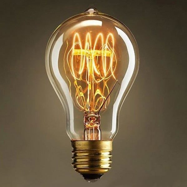 Edison glödlampa E27 40W 220V Retro Style