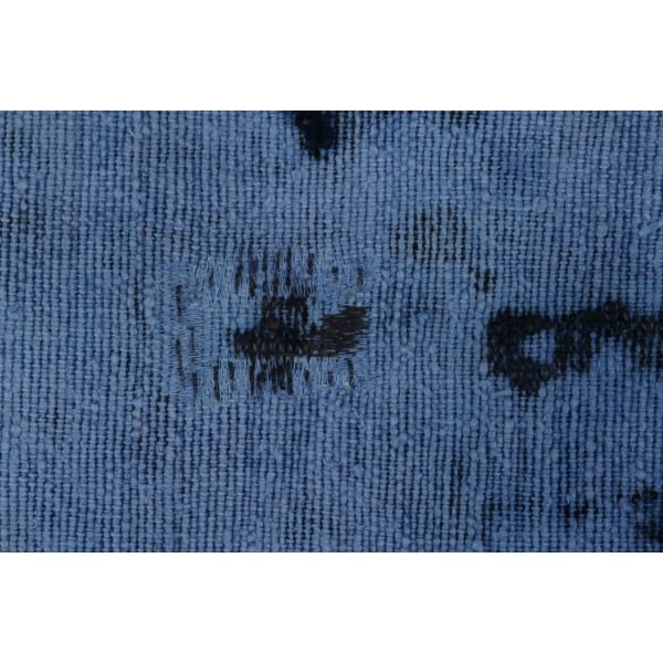 Handknuten Orientaliskt Vintagematta Blå/Mörkblå 164x233cm Blå