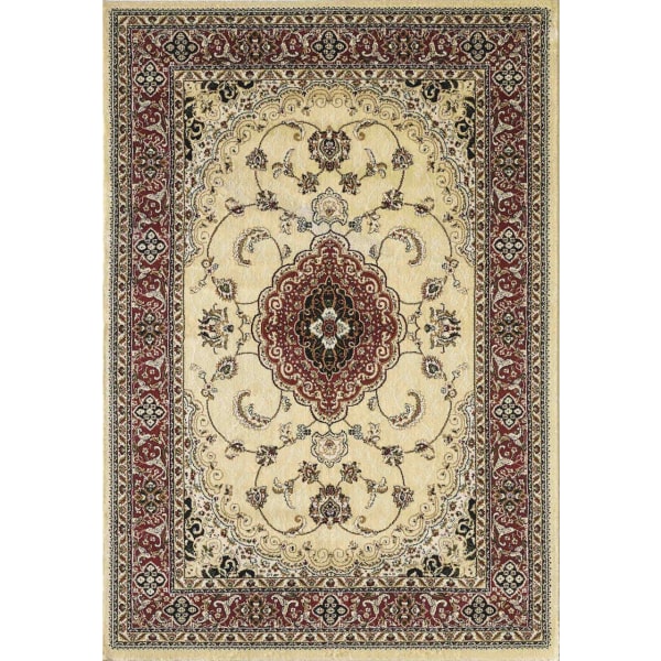 D-sign Matta AC293 Pavia Beige/Mörkröd 160x230cm White 160x230
