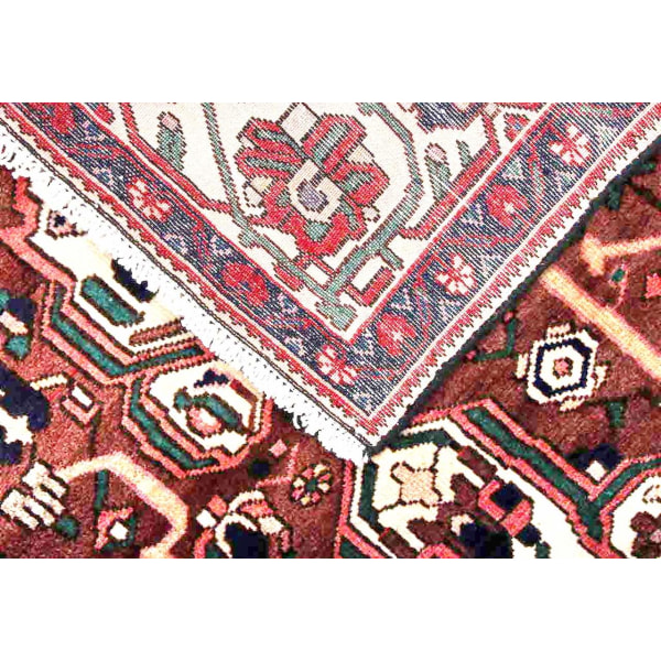 Handknuten Orientaliskt Patinamatta Bakhtiar 165x324cm Röd