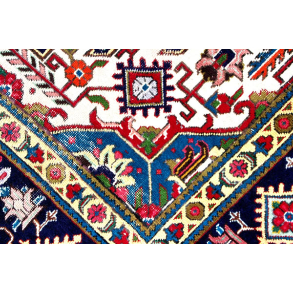 Handknuten Orientaliskt Patinamatta Tabriz 236x338cm Röd