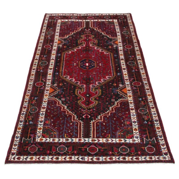 Handknuten Orientaliskt Patinamatta Tuyserkan 169x313cm Röd