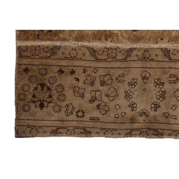Handknuten Orientaliskt Patchworkmatta Ull/Garn 170x218cm Brun