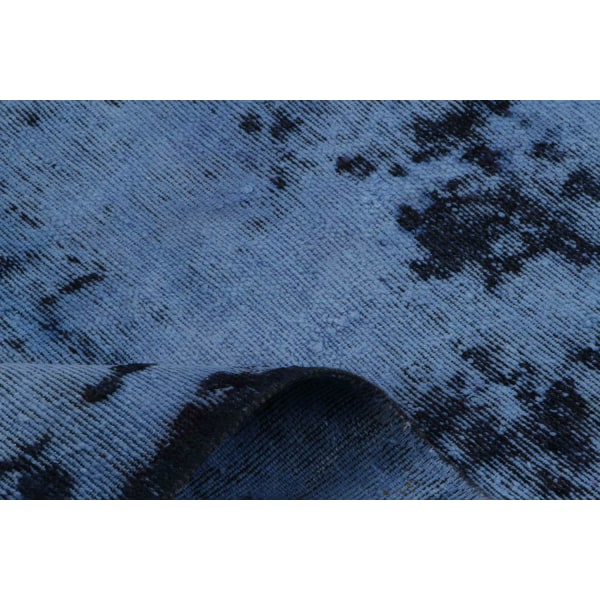 Handknuten Orientaliskt Vintagematta Blå/Mörkblå 164x233cm Blå